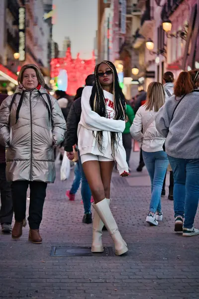 Fashion photoshoot in Madrid by Santiago D