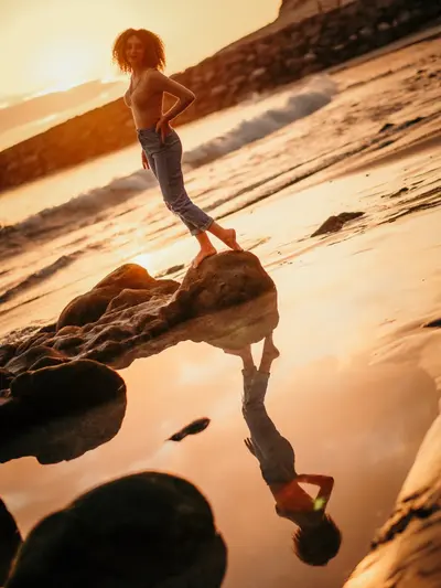 Solo Portrait photoshoot in Tenerife by Rita D