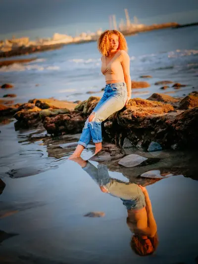 Solo Portrait photoshoot in Tenerife by Rita D
