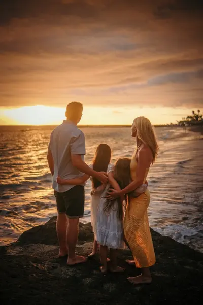 Family photoshoot in Tenerife by Rita D