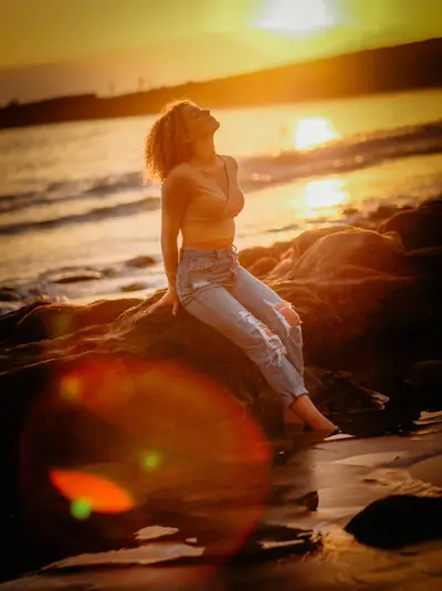 Solo Portrait photoshoot in Tenerife by Rita D