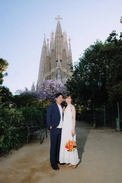 Elopement photoshoot in Barcelona by Alejandro C