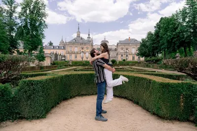 Engagement photoshoot in Segovia by Petra M