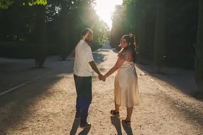 Engagement photoshoot in Madrid by Petra M