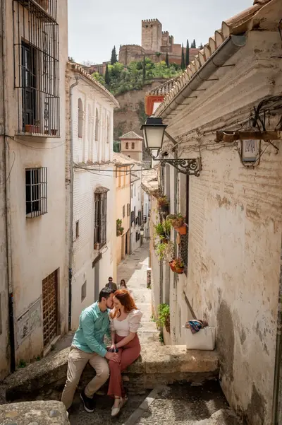Couples photoshoot in Granada by Toni B