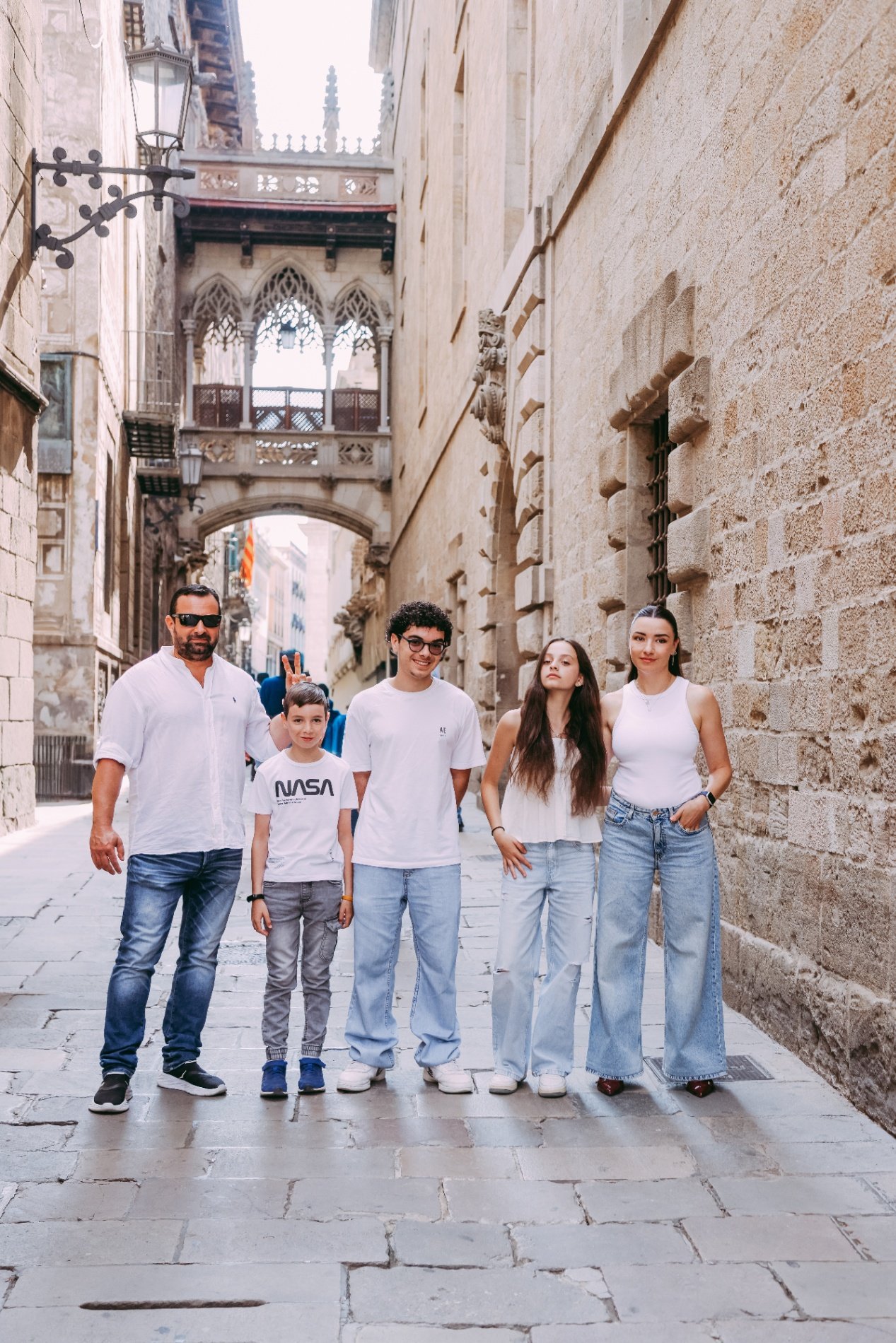 Family photoshoot in Spain