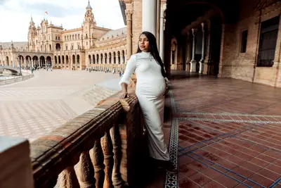 Maternity photoshoot in Seville by Lucia M