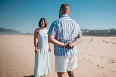 Proposal photoshoot in Cádiz by Daniela D