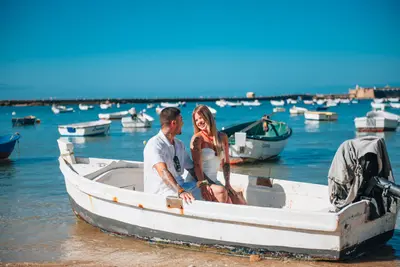 Couples photoshoot in Cádiz by Daniela D