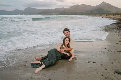Engagement photoshoot in Mallorca by Aimee K