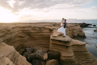 Engagement photoshoot in Mallorca by Aimee K