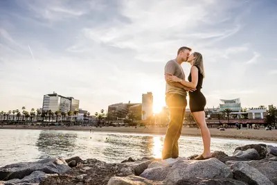 Couples photoshoot in Barcelona by Andreu D
