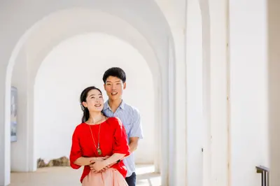 Engagement photoshoot in Costa Brava by Andreu D