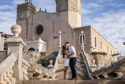 Couples photoshoot in Sitges by Andreu D