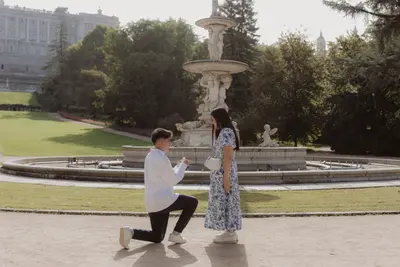 Proposal photoshoot in Madrid by Leyre C