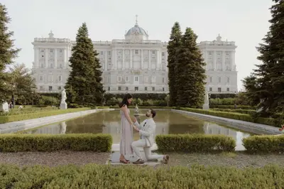 Proposal photoshoot in Madrid by Leyre C