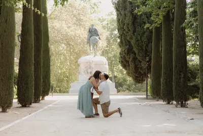 Proposal photoshoot in Madrid by Leyre C
