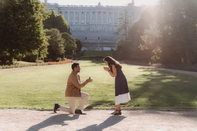Proposal photoshoot in Madrid by Leyre C