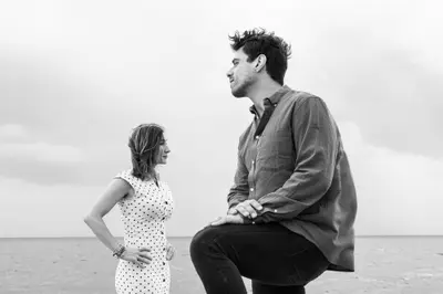Couples photoshoot in Sitges by Jordi I