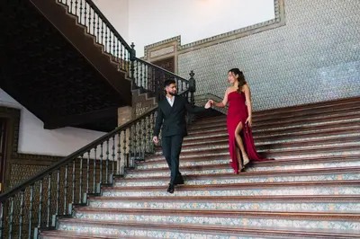 Engagement photoshoot in Seville by Gabriel N