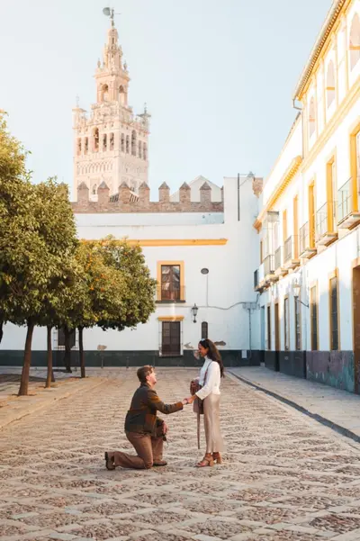 Proposal photoshoot in Seville by Anija O