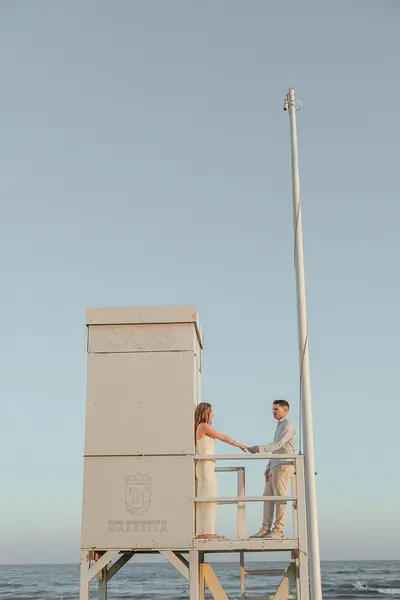 Engagement photoshoot in Marbella by Juanma M